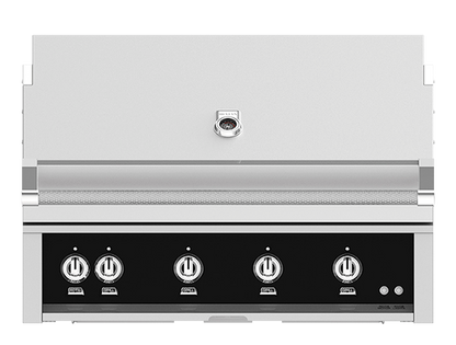 Hestan 42" Outdoor Built-In Grill with 3 Trellis Burner, 1 Sear Burner & Rotisserie Kit - GMBR42