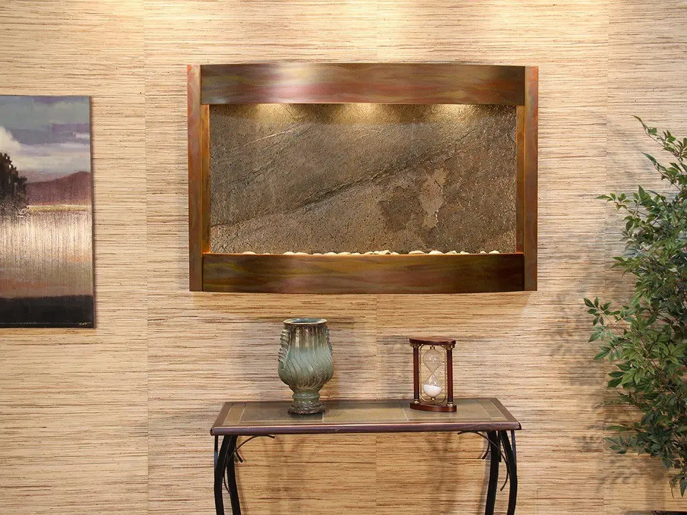Adagio Calming Waters Indoor Wall-Mounted Water Fountain (AWF-CWA1011)