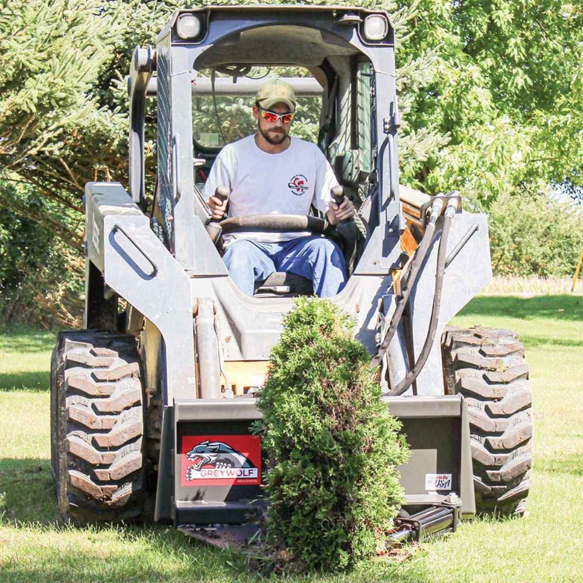 GreyWolf Skid Steer Tree Puller
