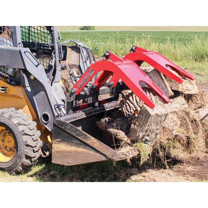 GreyWolf Skid Steer Quick Attach Grapple