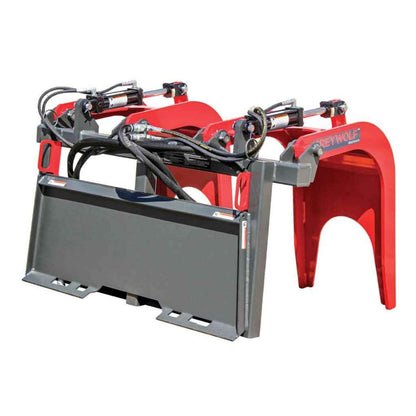 GreyWolf Skid Steer Quick Attach Grapple