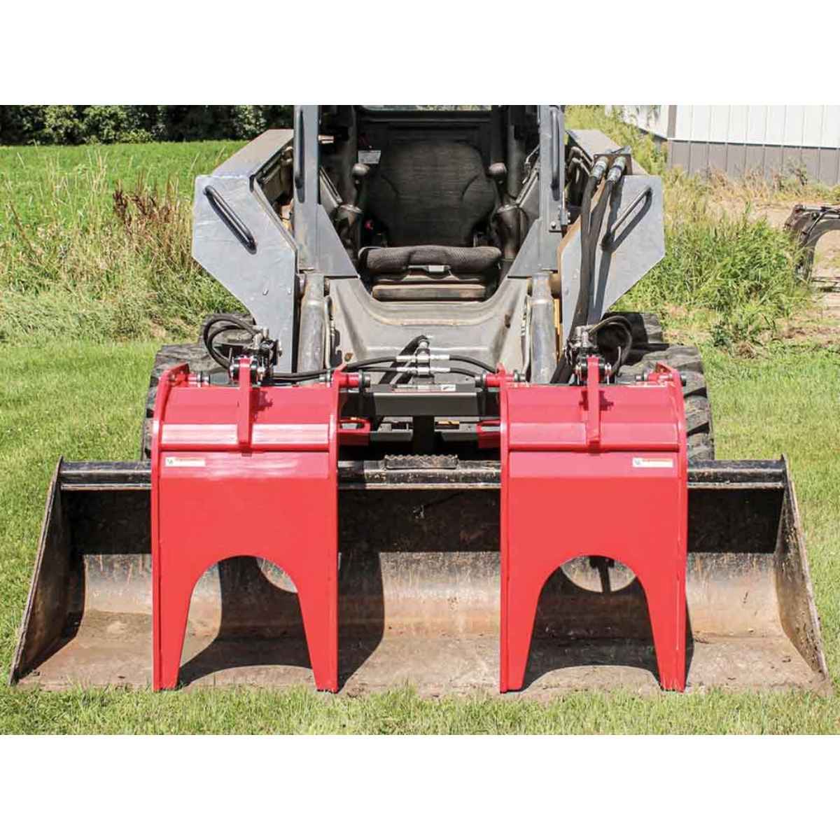 GreyWolf Skid Steer Quick Attach Grapple