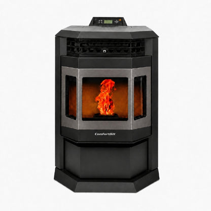 ComfortBilt HP22 24" Wood Pellet Stove with Stainless Steel Trim
