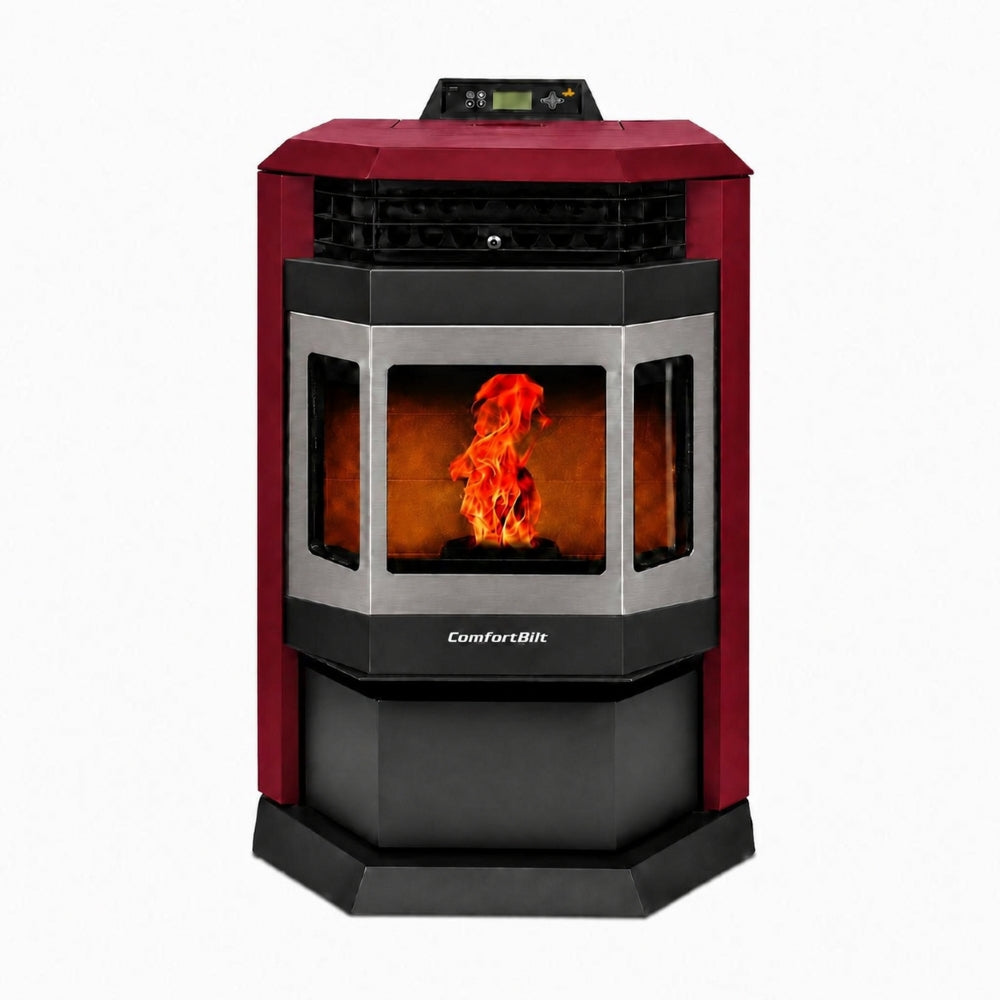 ComfortBilt HP22 24" Wood Pellet Stove with Stainless Steel Trim
