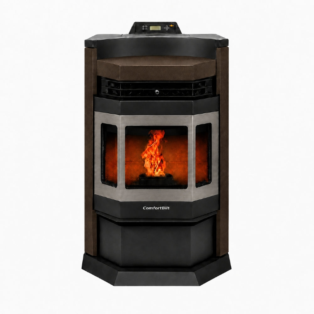 ComfortBilt HP22-N 24" Wood Pellet Stove with Stainless Steel Trim