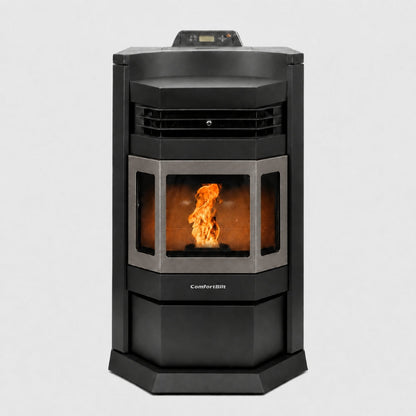 ComfortBilt HP22-N 24" Wood Pellet Stove with Stainless Steel Trim