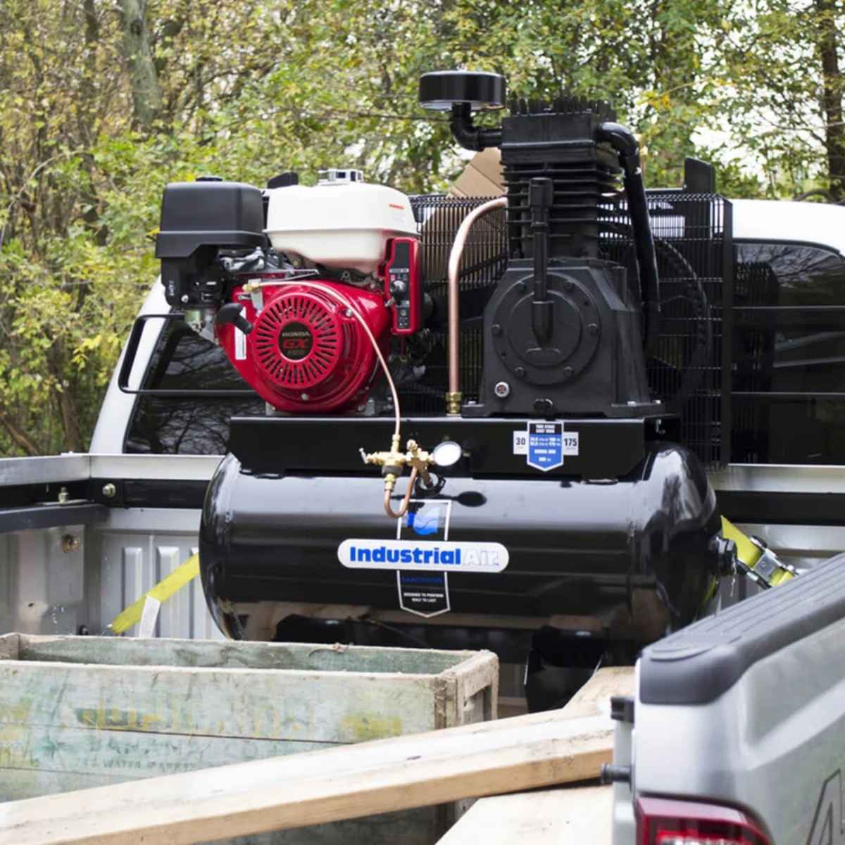 Industrial Air 30 Gallon Truck Mount Air Compressor