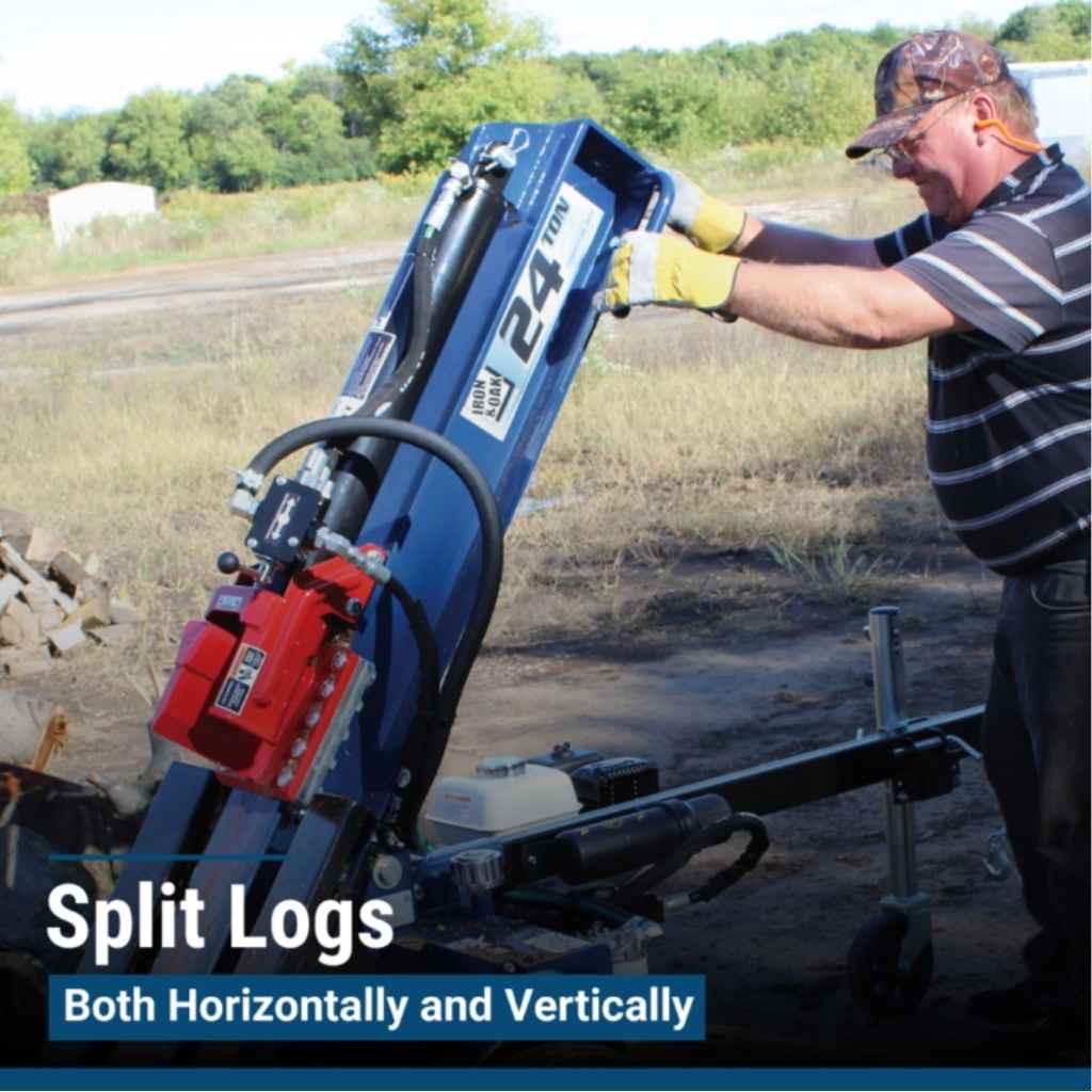 Iron And Oak 24 Ton Log Splitter