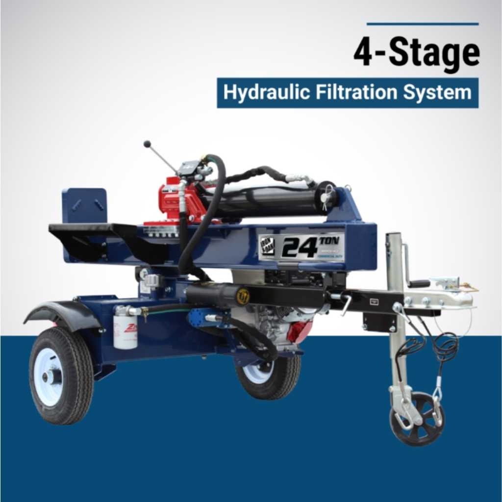 Iron And Oak 24 Ton Log Splitter