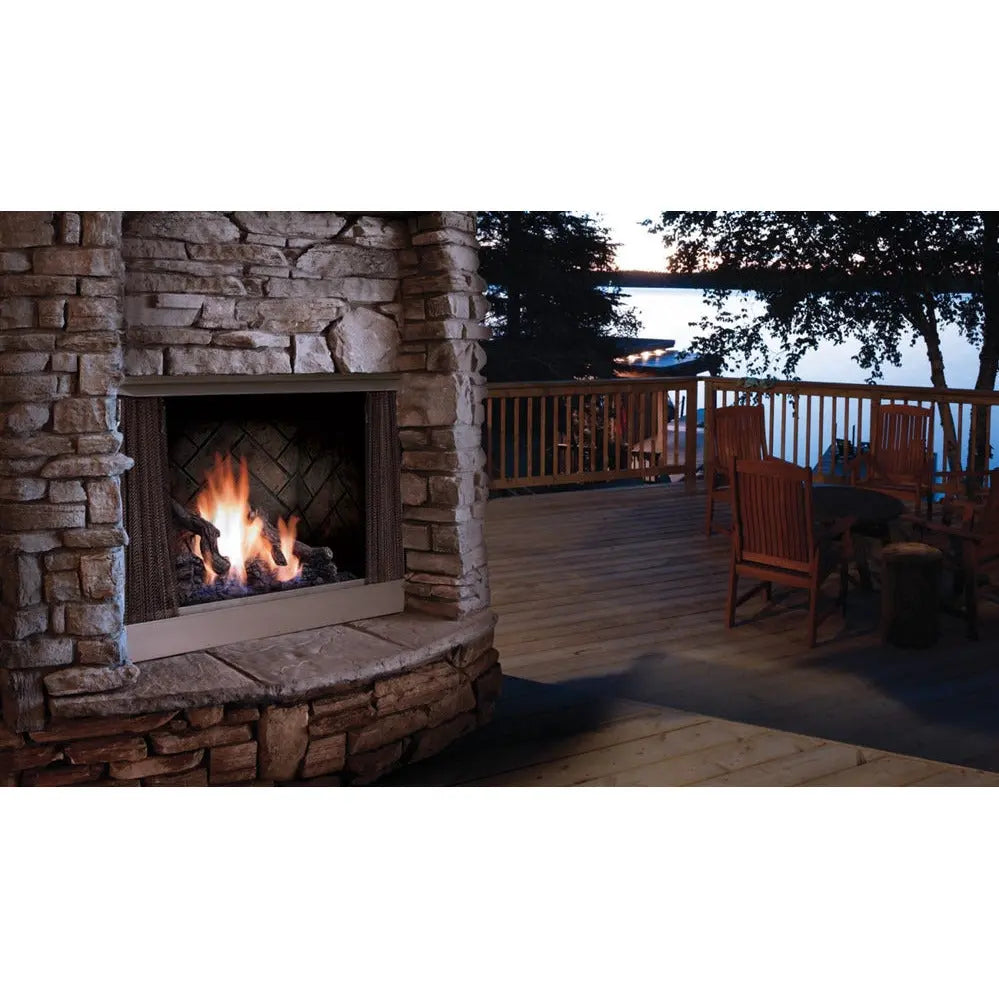 Kingsman Gas Fireplace Zero Clearance Outdoor OFP42