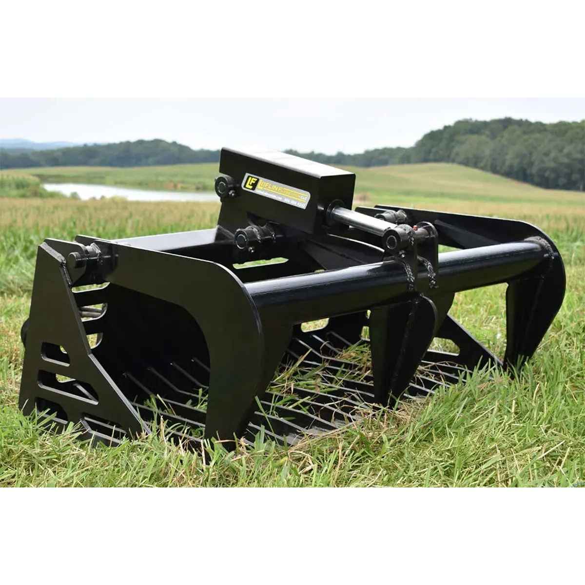 Loflin Mini Skid Steer Rock Grapple