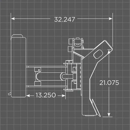 Loflin Fabrication Skid Steer Dozer Blade