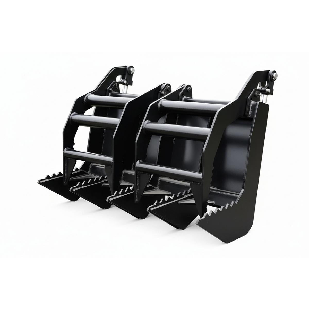 Loflin Mini Skid Steer Vertical Root Grapple