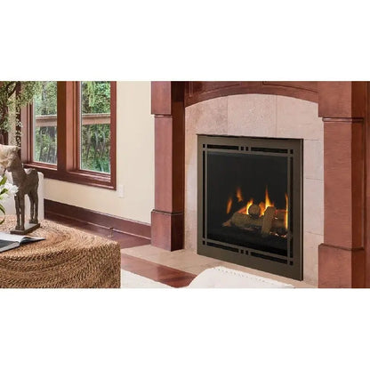 Majestic Meridian Platinum 36" Direct Vent Gas Fireplace | 40,000 BTU | IntelliFire Touch | MER36PN