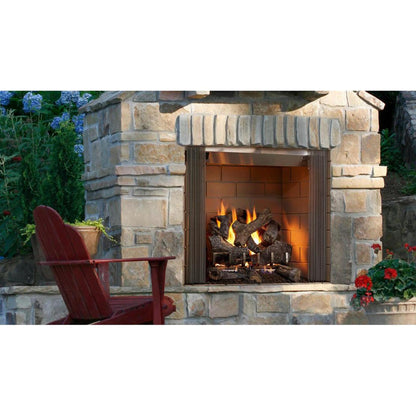 Majestic Castlewood 42" Traditional Outdoor Wood Burning Fireplace