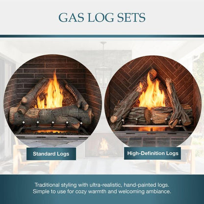 Majestic Courtyard 42" Traditional Outdoor Vent-Free Gas Fireplace