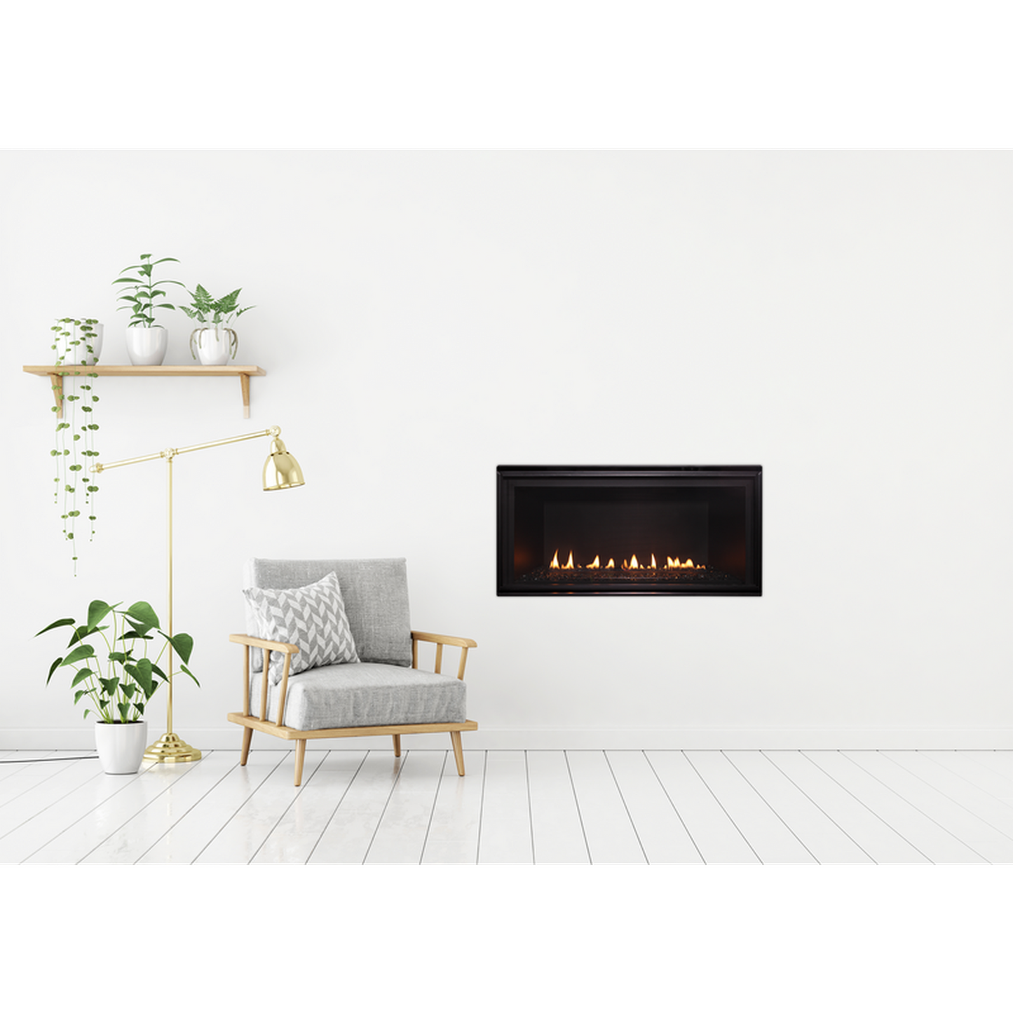 Majestic DVLinear 36" Linear Contemporary Direct Vent Gas Fireplace