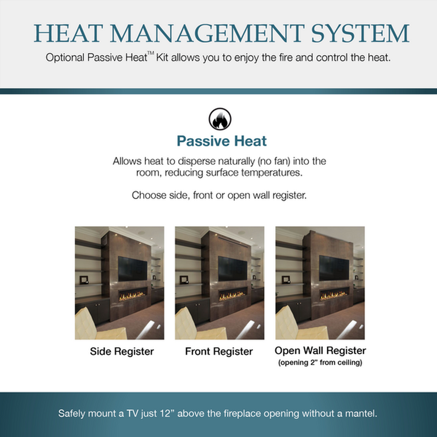 Majestic DVLinear 36" Linear Contemporary Direct Vent Gas Fireplace