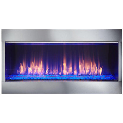 Majestic Lanai 60" Linear Contemporary Outdoor Vent-Free Natural Gas Fireplace