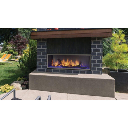 Majestic Lanai 48" Linear Contemporary Outdoor Vent-Free Natural Gas Fireplace