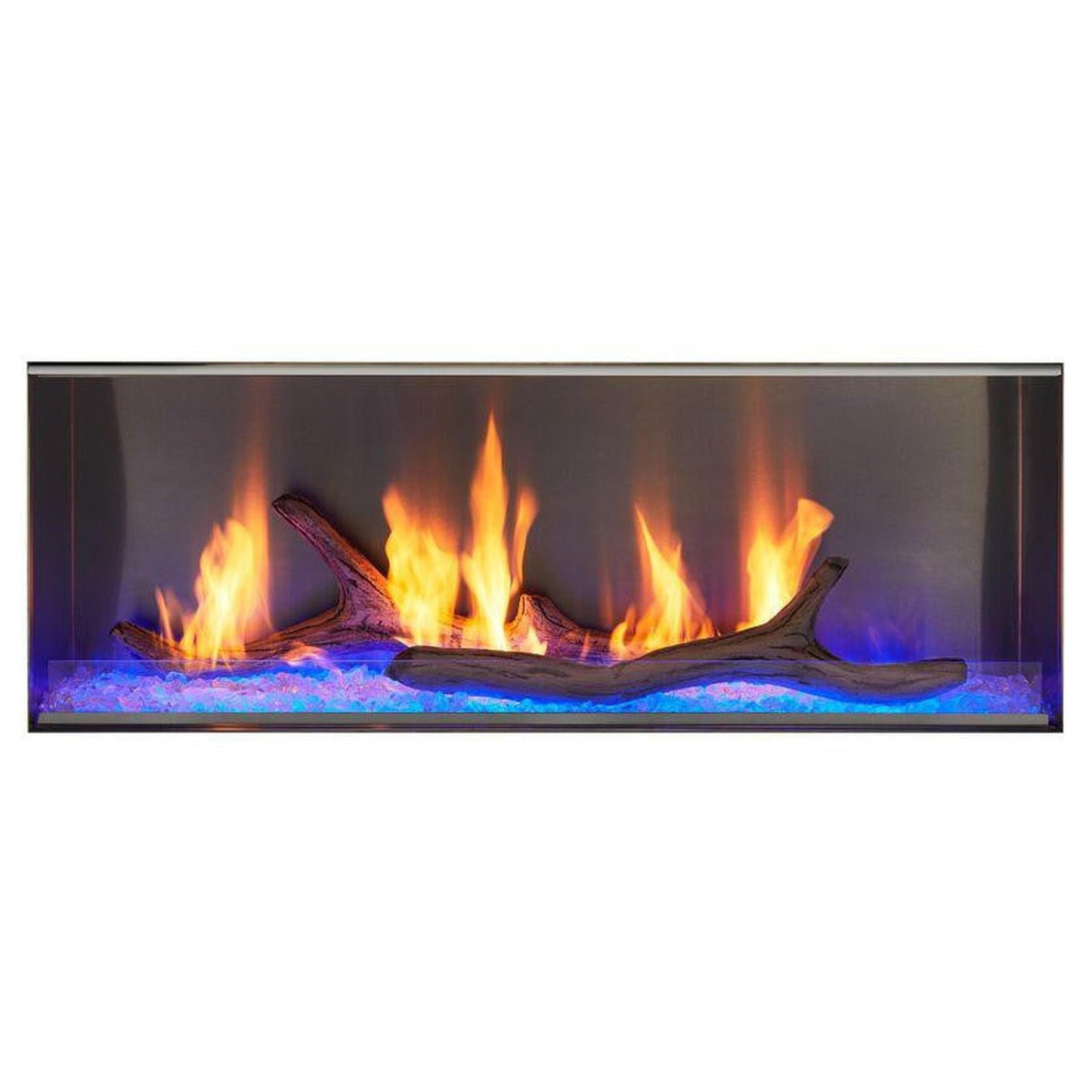 Majestic Lanai 60" Linear Contemporary Outdoor Vent-Free Natural Gas Fireplace
