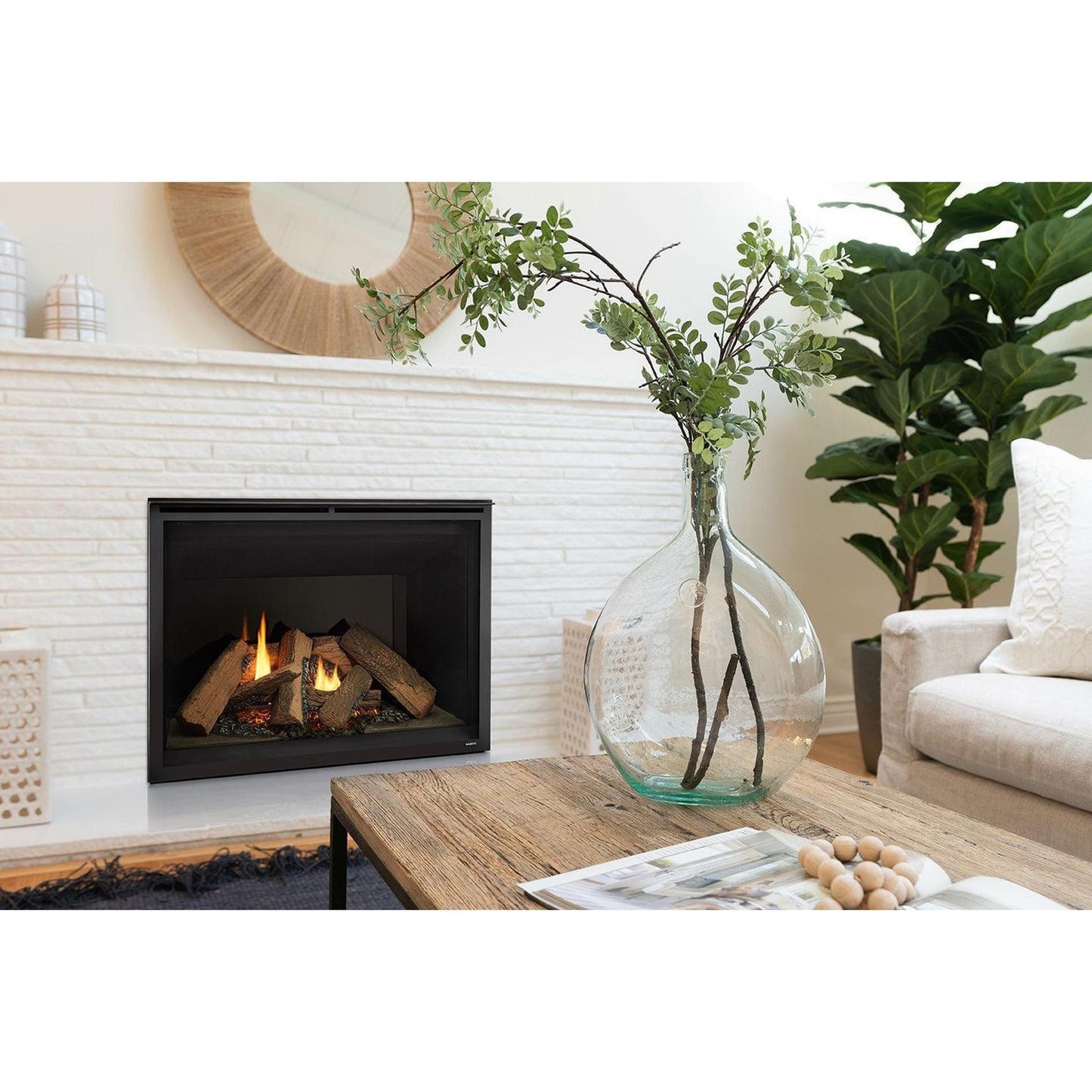 Majestic 36" Meridian Platinum Direct Vent Gas Fireplace