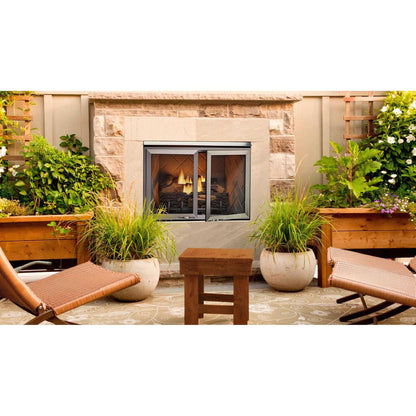 Majestic Vesper 42" Traditional Outdoor Vent-Free Gas Fireplace