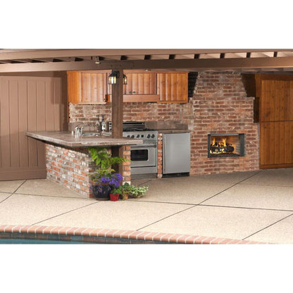 Majestic Villawood 36" Traditional Outdoor Wood Burning Fireplace