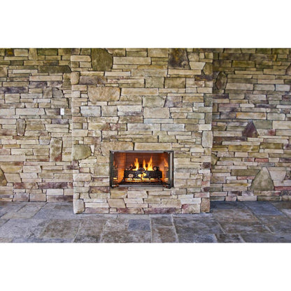 Majestic Villawood 36" Traditional Outdoor Wood Burning Fireplace