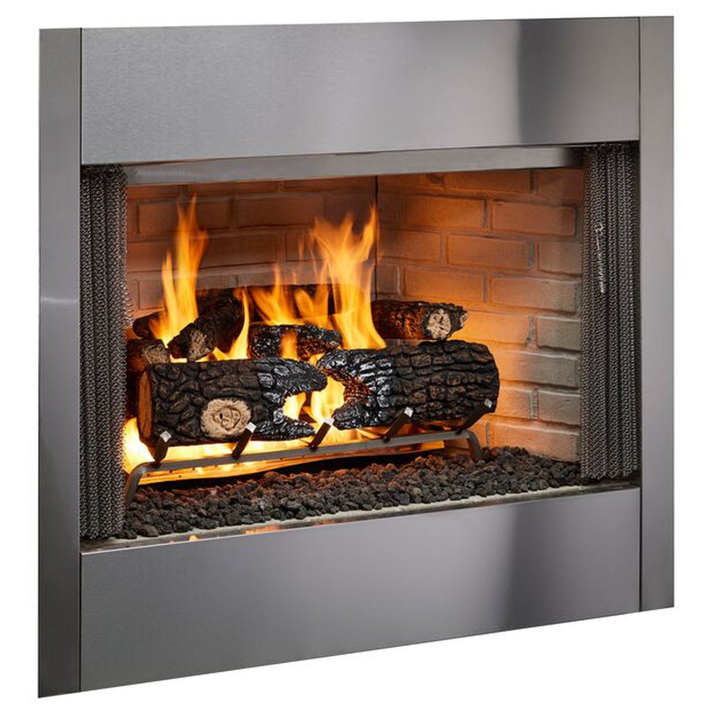 Majestic Villawood 36" Traditional Outdoor Wood Burning Fireplace