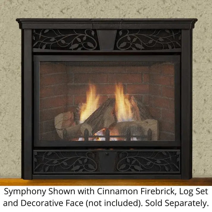 Monessen Gas Fireplace Symphony Vent-Free 32" MNSYMFV32