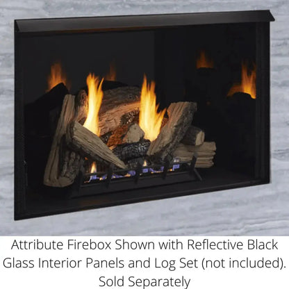 Monessen Gas Fireplace 36" Attribute Universal Circulating Vent-Free Firebox with Radiant Face and Multitonal Reversible Interior Panels MF36AUVF