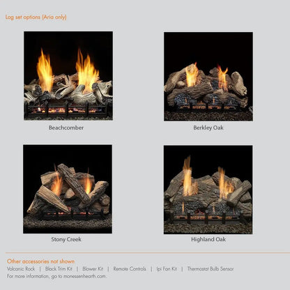 Monessen Gas Fireplace Aria Vent-Free 32" MGF32Aria