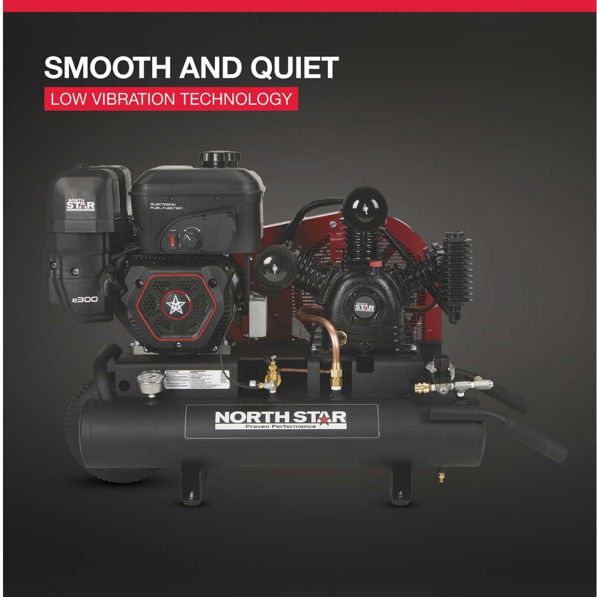 NorthStar 8 Gallon Air Compressor E300 Engine