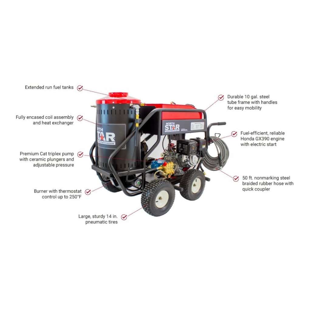 NorthStar 3000 PSI Hot Water Pressure Washer