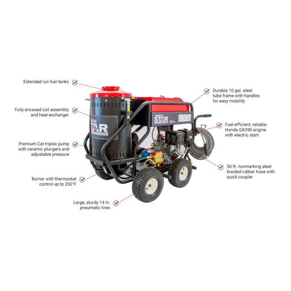 NorthStar 3000 PSI Hot Water Pressure Washer