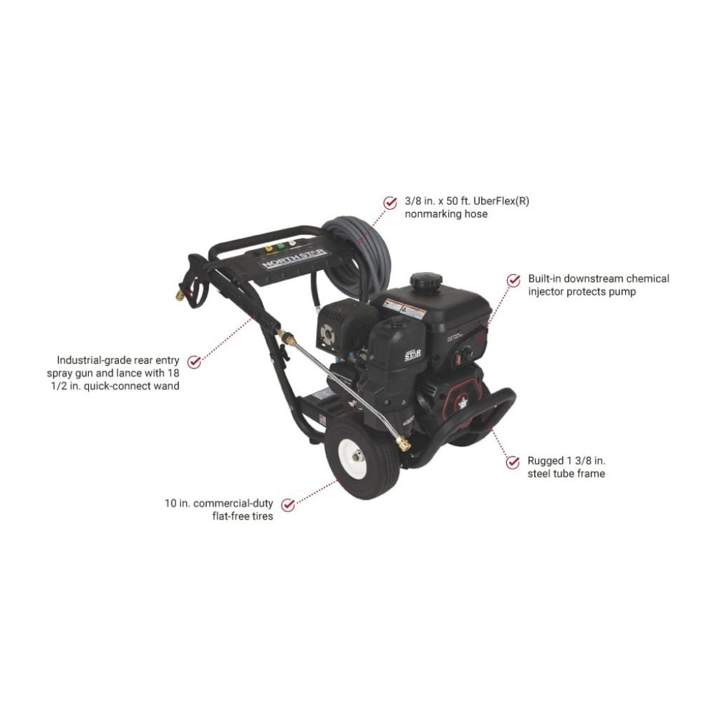 NorthStar Pressure Washer 3600 PSI 3.0 GPM E300