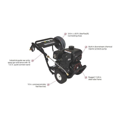 NorthStar Pressure Washer 3600 PSI 3.0 GPM E300
