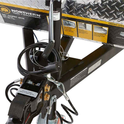 NorthStar Trailer Mounted Hot Water Commercial Pressure Washer 4000 PSI