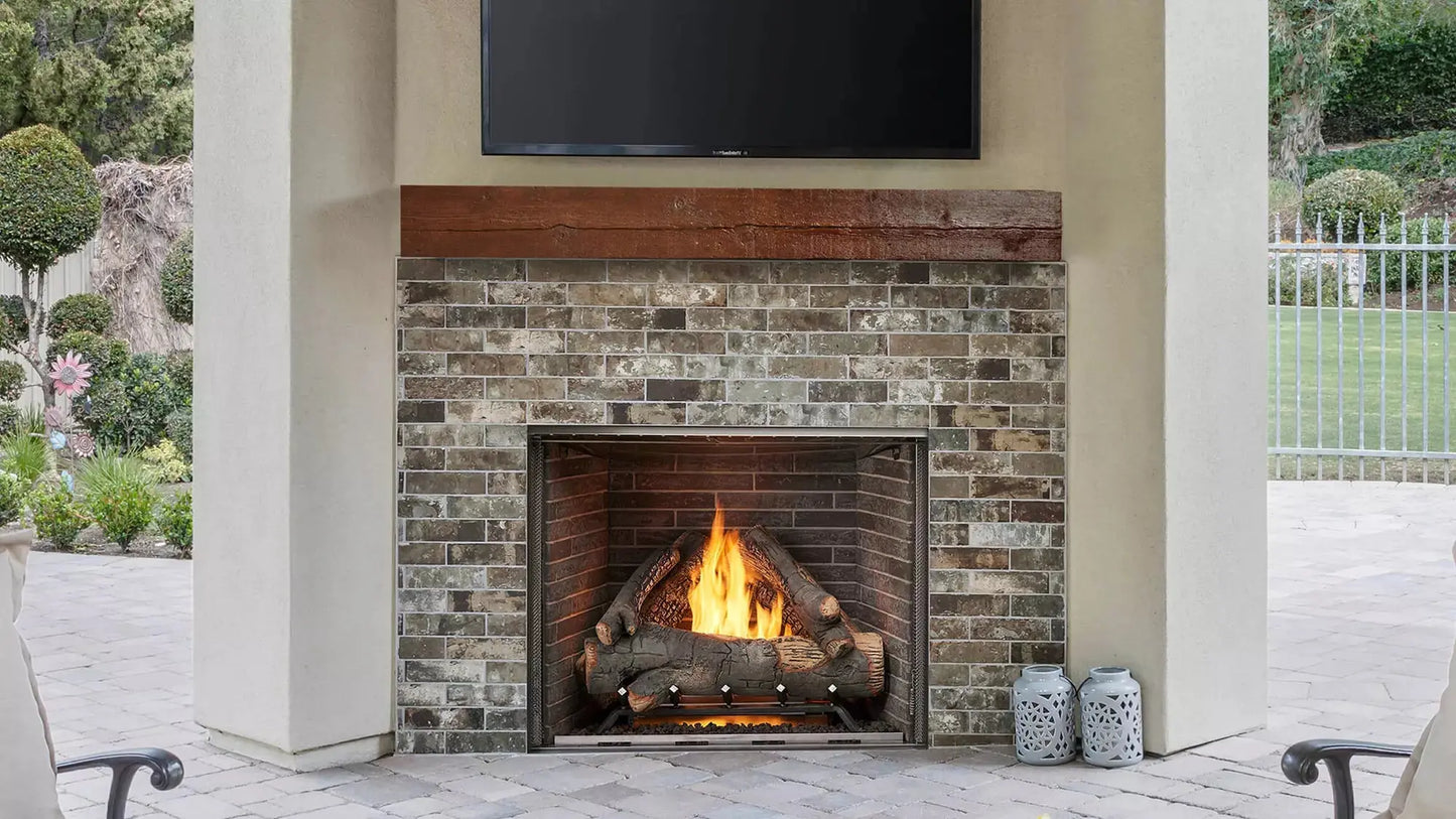 Majestic Courtyard 36" Outdoor Gas Fireplace | 55,000 BTU | IntelliFire Ignition | ODCOUG-36NR