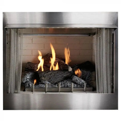 Empire Gas Fireplace 42" Carol Rose Stainless Steel FC42CRSS
