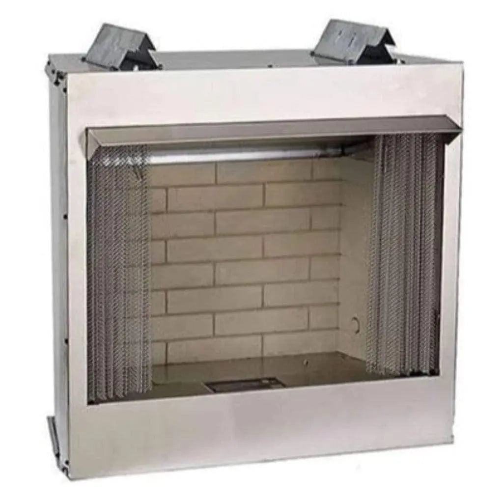 Empire Gas Fireplace 36" Carol Rose Stainless Steel FC36ROSE