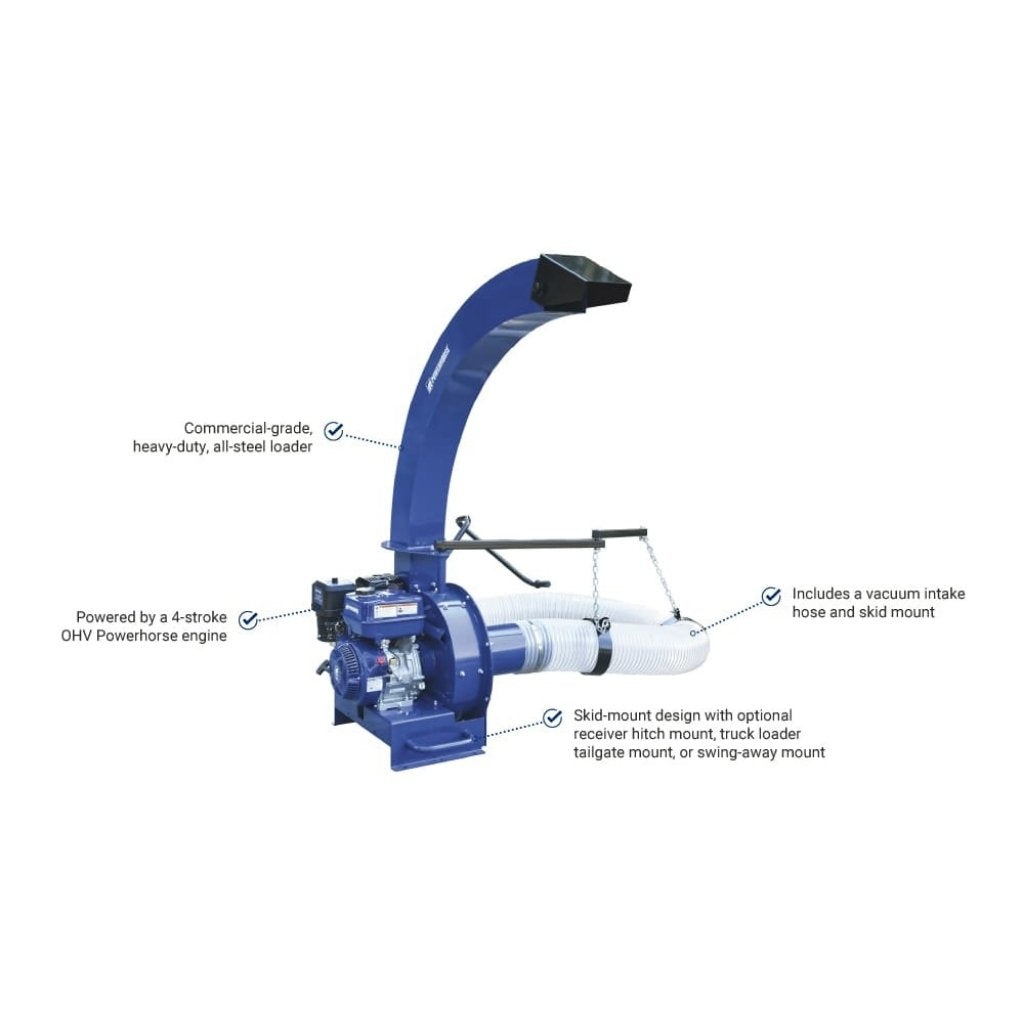 PowerHorse Chipper Shredder 212cc