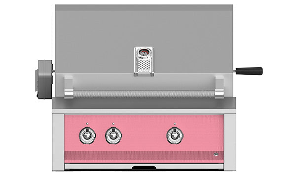Aspire By Hestan 30" Outdoor Built-In Grill with 2 U-Burner & Rotisserie - EABR30