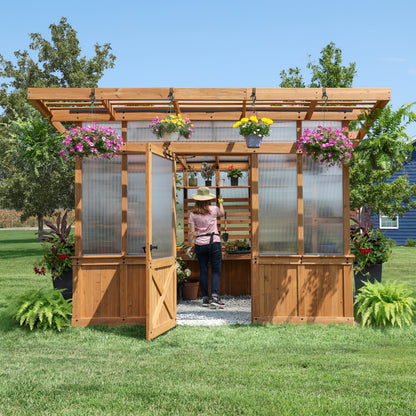 11x7 Poppy Greenhouse
