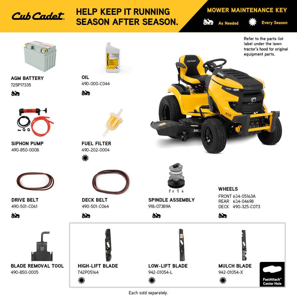 Cub Cadet XT2 SLX54 54″ Residential Riding Mower (13A5A2TMA10)