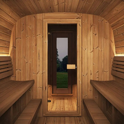 SaunaLife Cube-Series Model CL12GCPCP Outdoor Sauna |AQVINA World