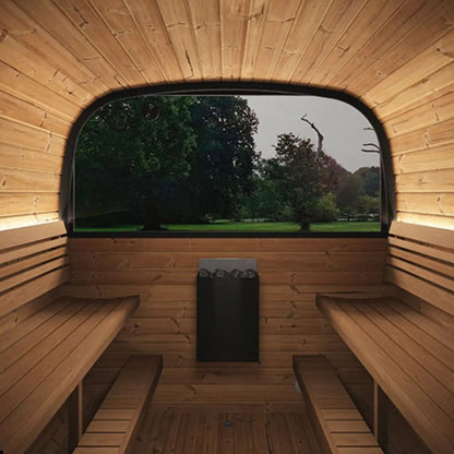 SaunaLife Cube-Series Model CL12GCPCP Outdoor Sauna |AQVINA World