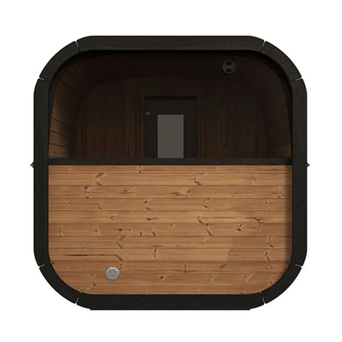 SaunaLife Cube-Series Model CL12GCPCP Outdoor Sauna |AQVINA World