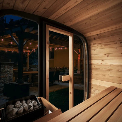 SaunaLife Cube-Series Model CL4G Outdoor Sauna